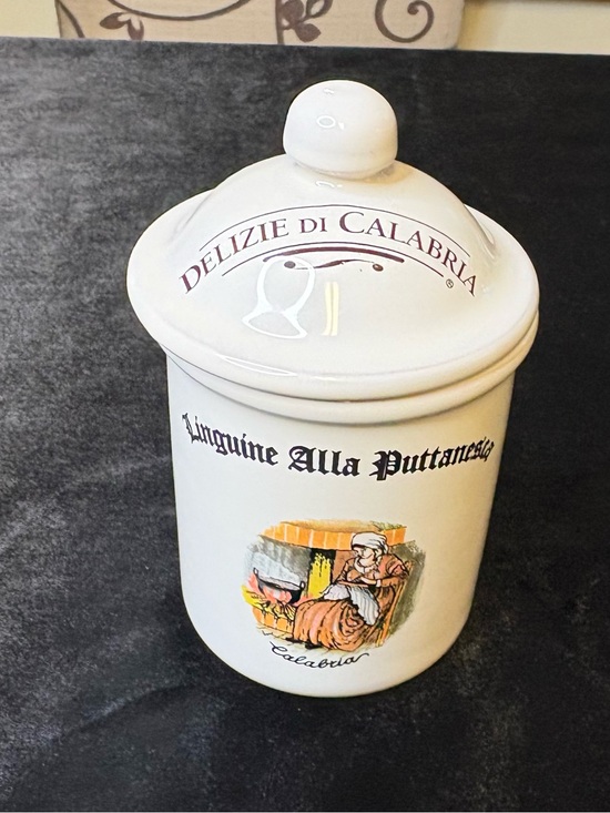 Other - Vintage Delizie DiCalabria Ceramic Jar